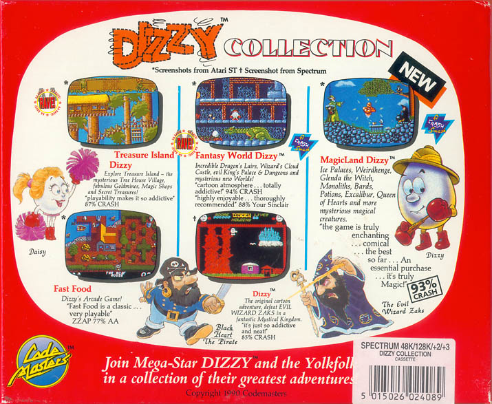 The Dizzy Collection (Code Masters)